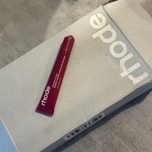 RHODE lip tint raspberry jelly Hailey Bieber lip peptide